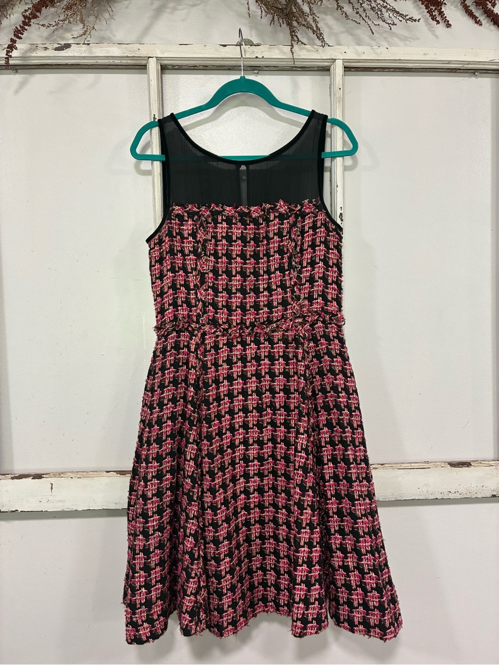 Kate Spade New York Tweed Fit & Flare Dress